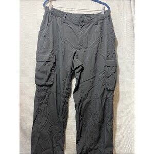 The North Face Cargo Pants Mens Large Charcoal Gray Hiking 36